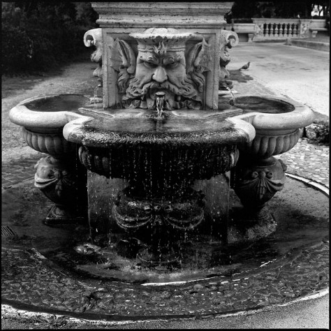 Fountain, Villa Borghese, Rome