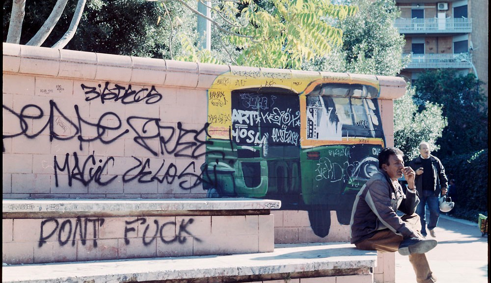 Tuktuk, Graffiti, Garbatella