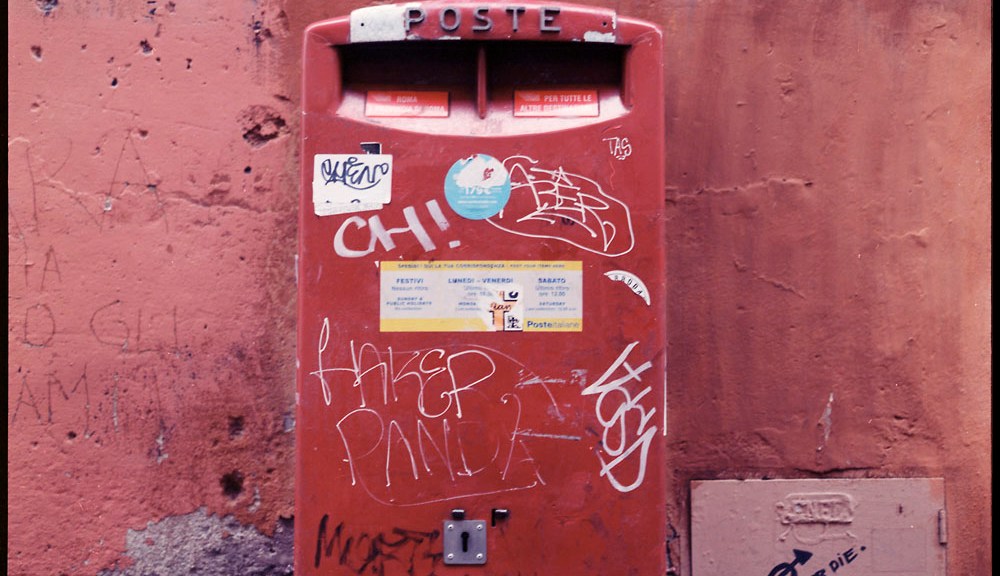 Mailbox, Trastevere, Rome