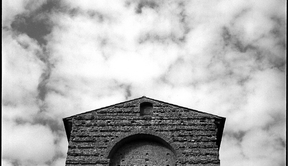 San Lorenzo Facade, Clouds, Florence