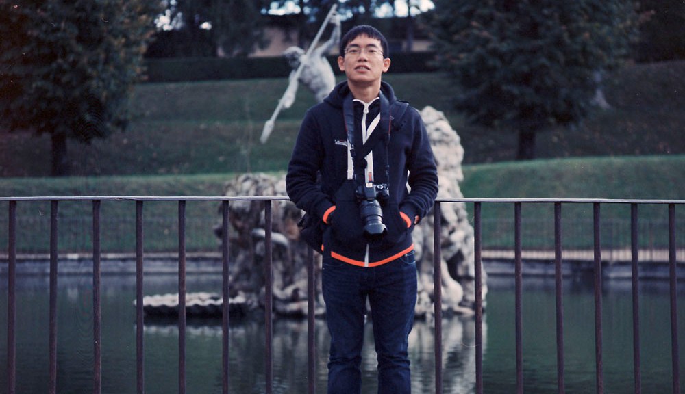 TC in the Boboli Gardens