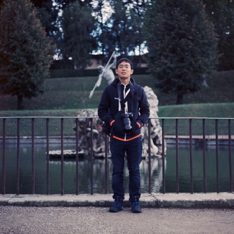 TC in the Boboli Gardens
