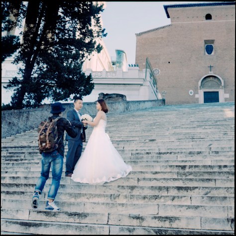 Wedding, Steps of Santa Maria in Aracoeli