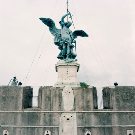 Archangel Michael, Castel Sant'Angelo Roof