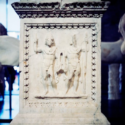 The Altar of Castor and Pollux from the Lacus Juturnae