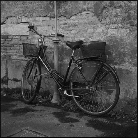 Chained Bike, Trastevere Alley