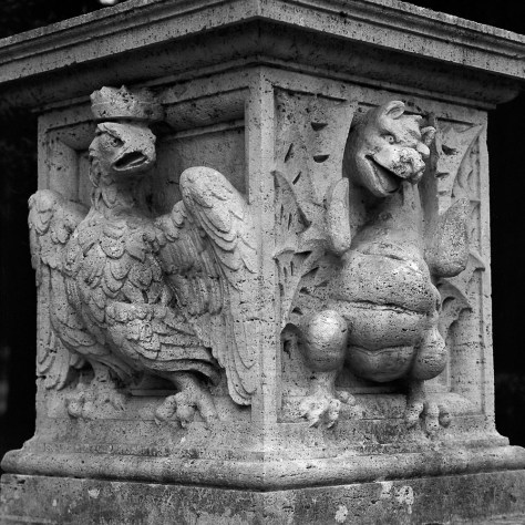 Dragon and Eagle, Villa Borghese
