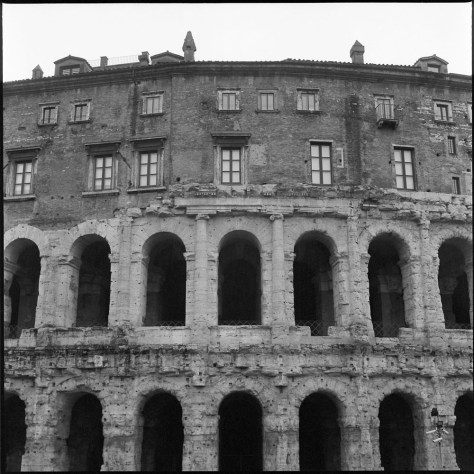 Theater of Marcellus and Apartments