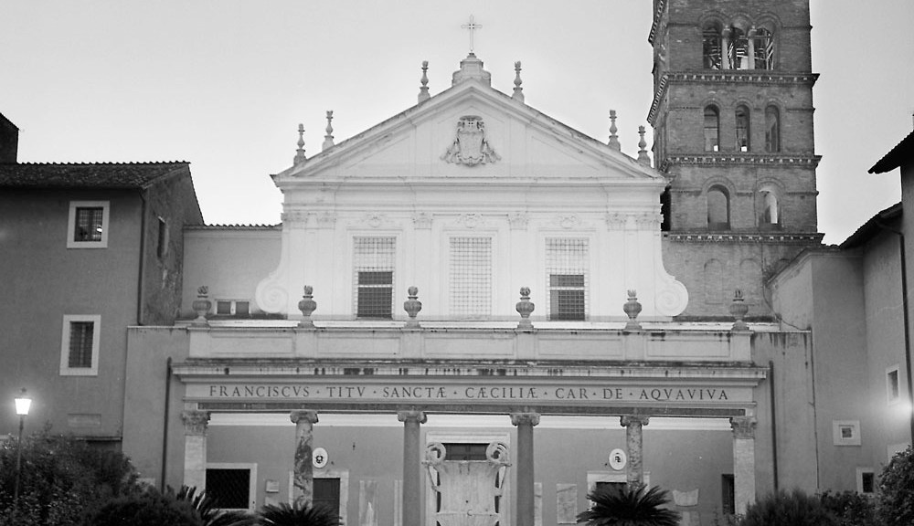 Santa Cecilia Courtyard, Twilight