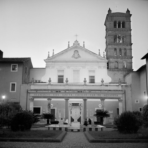 Santa Cecilia Courtyard, Twilight