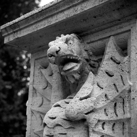 Snarling Dragon, Villa Borghese