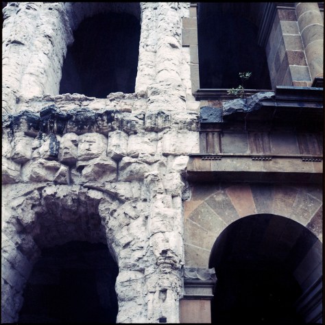 Theater of Marcellus, Detail, Color