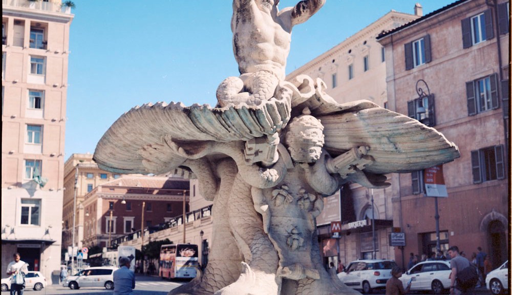 Triton Fountain, Piazza Barberini