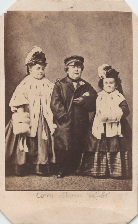 Tom Thumb, His Wife, and Her Sister