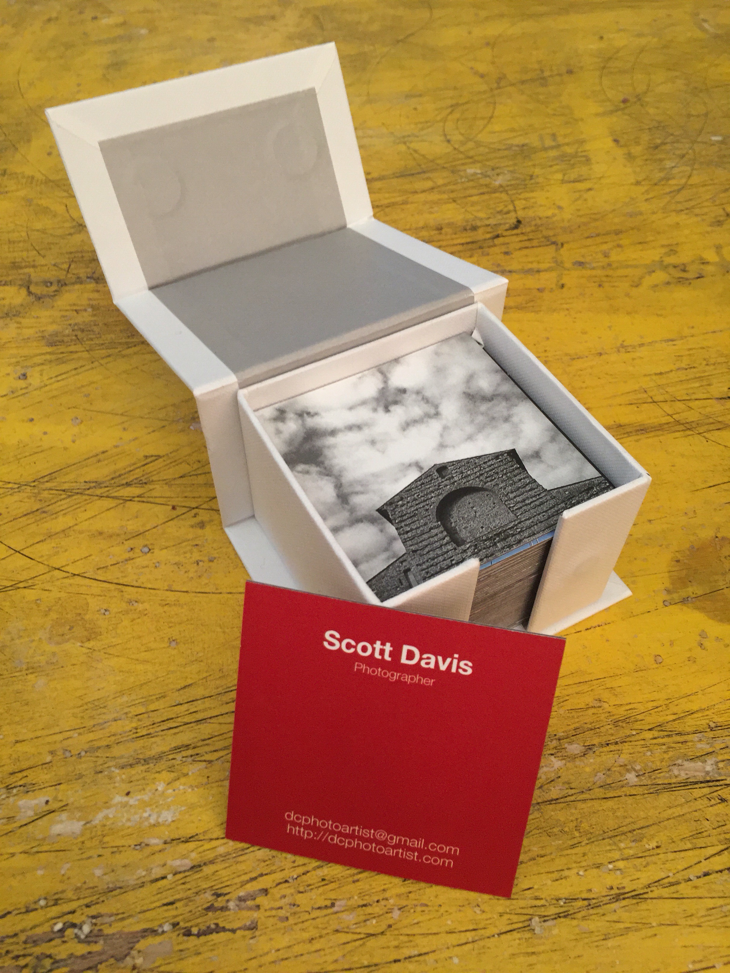 business card portfolio box, by Moo business card portfolio box, by Moo