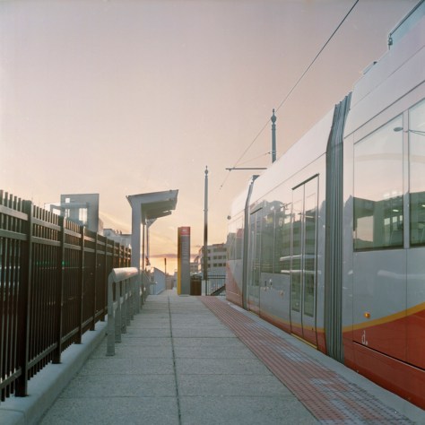 DC Streetcar, Union Station, Sunset