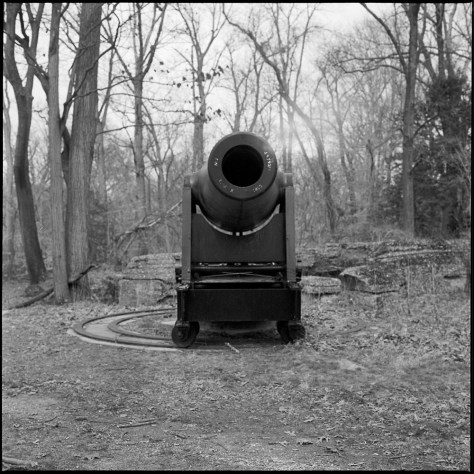 Rodman Gun, Front View