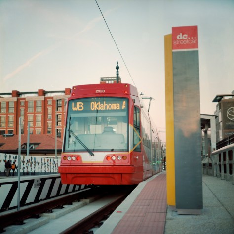 Westbound Oklahoma Avenue Streetcar