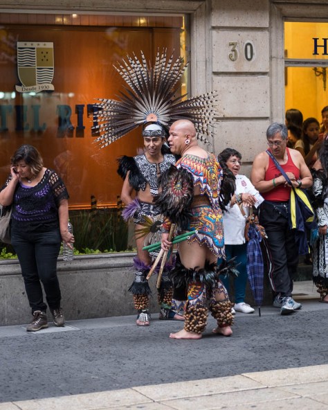 Aztec Dancers, Hotel Ritz