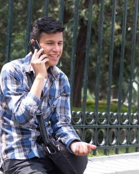 Boy On Phone, Chapultepec