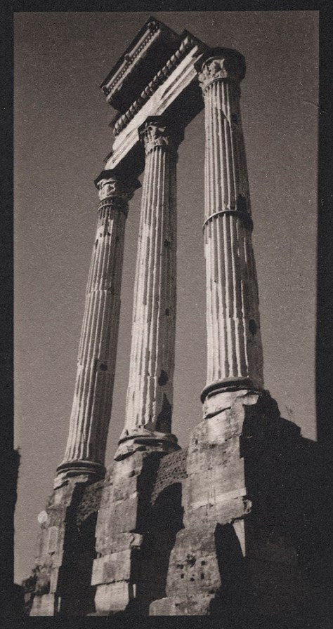 Three Columns, Temple of Vesta, Roman Forum