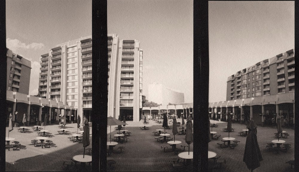 Columbia Plaza, Horizontal Triptych