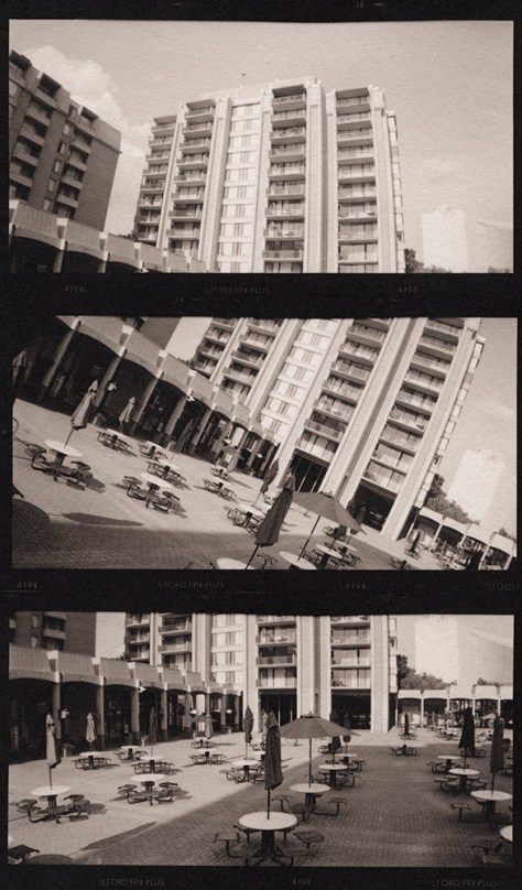 Columbia Plaza, Vertical Triptych