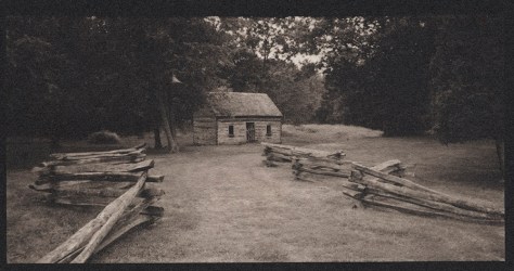 Recreated Slave Cabin, Sully