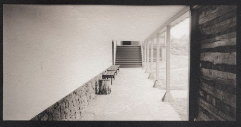 Walkway from Kitchen to House